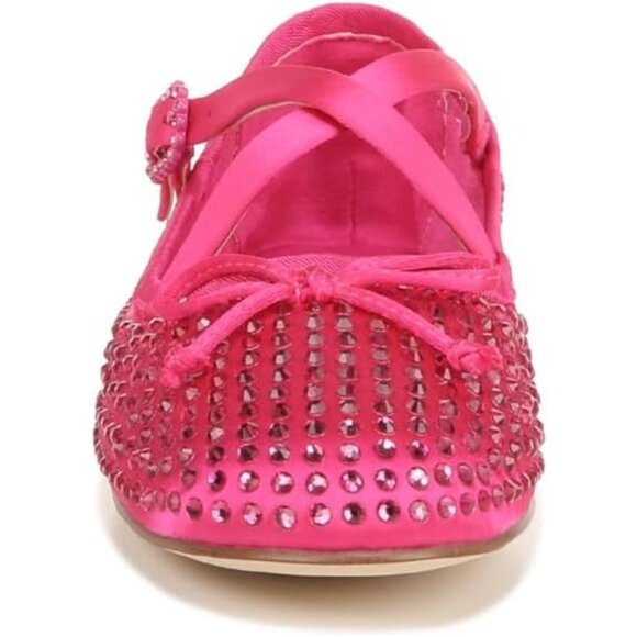 Circus NY by Sam Edelman Women's Pink Peacock Polyurethane (PU) Zuri Ballet Flat - Picture 2 of 7